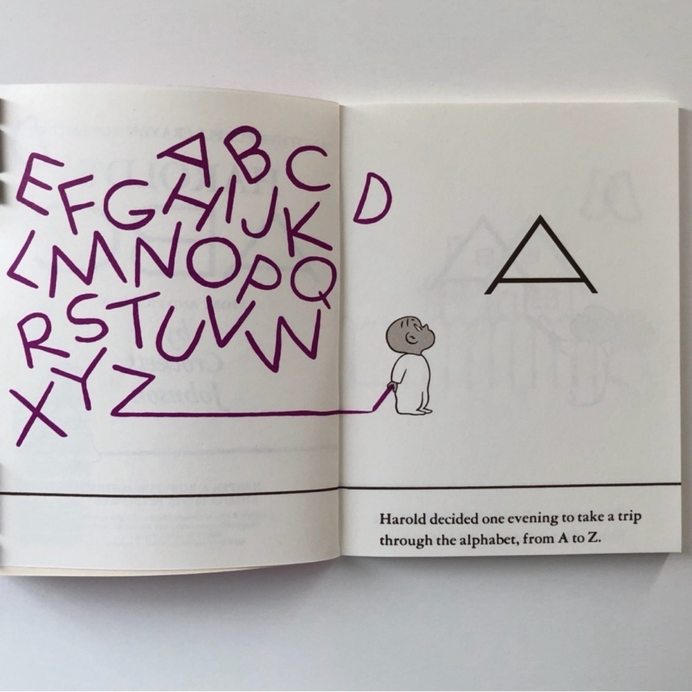 Adventures of Harold and the Purple Crayon & ABC SET of 2 - Picture 14 of 14